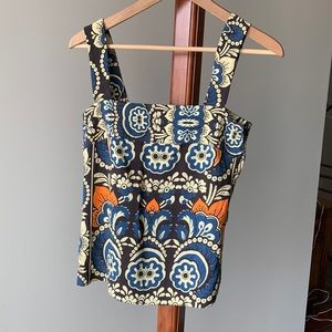 H & M Bright Patterned Tank Size 6